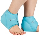 Comfytemp Ankle Ice Pack Wrap turse, Plantar Fasciitis, Jalgade valu leevendamiseks, FSA abikõlblikud, Gel pakendid vigastuste taaskasutatavad, kuuma külma kompressioon Achilleuse Tendonitis, Sprain pahkluud, kingitus, 2 Tcs