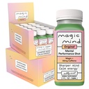 Magic Mind Focus energiajoogi kaadrid - No Jitters, stress leevendab, Ashwagandha, funktsionaalsed seened, Matcha roheline tee, vitamiin B12, vitamiin C - 2 FL Oz (30 Pack)