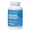 Vital Plan Brain Boost Supplement by Dr. Bill Rawls – Brain Boosting Capsules w/Lion's Mane, Cat's Claw, Bacopa, Sensoril Ashwagandha & Ginkgo Biloba