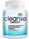 Cleanse Complete - kolmekordne tugevusega aktiveeritud kolonnipuhastus optimaalse koloonia tervise ja koloonia hoolduse jaoks.