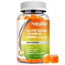 Kaltsium 1200 mg koos D3-vitamiini kummidega, kaltsiumtsitraat närimistooted magneesiumtsink-vitamiin K2 booriga, luu tervis, suhkruvaba, 60 loend