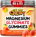 Center-Filled Magneesium Glycinate Gummies 400MG - suur imendumine lastele, teismelistele ja täiskasvanutele - täiendus magada, rahulik ja lihaste lõõgastumiseks B6 & D3 - Gluteenivaba ja vegan sõbralik - 60 Count