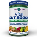 Vital Planet - Vital Gut Boost Powder Brenda Watson, PBS Gut Check Hope Supplement Fiber 35, Omega 3 õli, probiootikumid ja seedetrakti ensüümid, 8.1oz, 230 Grams, 30 Servings