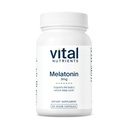 Elutähtsad toitained Melatoniin 3mg | Vegan | Madala annuse melatoniin | Unelisand keha loomuliku unetsükli toetamiseks * | Gluteen, piimatooted, sojavaba | 60 kapslit