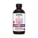Zhou Nutrition Elder-Mune+ siirup - orgaaniline mustanahaliste siirup täiskasvanutele, immuunsuse tugieliksiir koos õunasiidri äädikaga, Echinacea tinktuur, looduslik heaolu - 8 Fl Oz klaaspudel