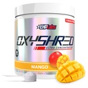 EHP Labs OxyShred Pre Workout Pulber - Preworkout Pulber L Glutamiini & Atsetüül L Karnitiin, Energia Boost Drink - Mango, 60 Servings
