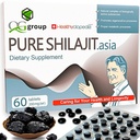 Natural Pure Shilajit tabletid Analoog Toores Vaik Mumiyo Kuiv pillid 60 tabletti - 200mg 100% Himaalaja täiendus 85 + Trace Minerals energia ja ainevahetuse, Immuunsüsteemi tugi - Ideaalne meestele ja naistele