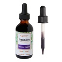 Quantum Health Black Elderberry Liquid Extract Sambucus Nigra Immune Support Formula 700mg - Daily Wellness Boost potentsi antioksüdandid naistele ja meestele - suur annus, kiire imendumine, Vegan - 2 Fl Oz