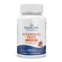 Nordic Naturals Vitamiin D3 5000 Gummies, Passion Fruit - 30 Gummies - Tervislike luude, meeleolu ja immuunsüsteemi toetamine - Taimetoitlane - Mitte-GMO - 30 Servings