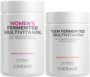 Kodeiin Immune Support Bundle Multivitamiin naistele + Multivitamiin teismelistele