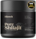 Puhas Himaalaja Orgaaniline Shilajit Vaik koos Lab Report Super kõrge potentsi meestele ja naistele Fulvic Acid & Trace Minerals Humic Acid Supplement Resin | Toetab Energiat, Metabolism & Immunity | 50 Grams