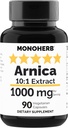 MONOHERB Arnica Extract 1000 mg - 90 taimekapslit