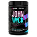 Jacked Factory X John Wick - Wick Mode Pre Workout Powder - Intense Energy, Battle-Ready Focus, Peatamatu pühendumus ja Sheer Will - 40 Servings, Baba Yaga Blue Raz