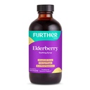 Edasine toit Elderberry siirup immuunsuse toetamiseks, Sambucus Elderberry täiendus, igapäevane taimse immuunsüsteemi toetus lastele ja täiskasvanutele, gluteenivaba (8 Fl oz Elderberry rahustav siirup)