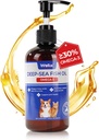 Wellix Omega 3 kalaõli koertele, parem kui lõheõli koertele, koera kalaõli lisand, lemmikloomade nahk ja karvkate, südame, liigeste ja immuunsuse tervise edendamine, EPA & DHA