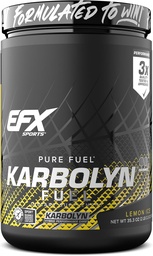 EFX Sport Karboliin Kütus | Kiiresti neelavad süsivesikud Pulber | Süsivesikute koormus, Jätkusuutlik Energia, Kiire Taastamine | Stimulant Vaba | 18 Servings (sidrunijää)