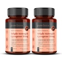 pureclinica Lycopene Supplement 50mg - kõrge tugevusega tomatiekstrakti antioksüdant - 360 tabletti (1 aasta pakkumine) - eesnäärme tervis, süda, silmad ja naha tugi - GMO-vaba
