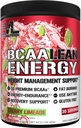 EVL BCAA Lean Energy Powder - Pre Workout Green Tea Fat Burner Support with BCAAs Amino Acids and Clean Energizers - Post Workout Recovery Drink for Lean Muscle Recovery - Cherry Limeade