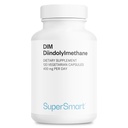 Supersmart - DIM-i lisand 400 mg päevas (diindolüülmetaan) - looduslik tasakaal meestele ja naistele | Mitte-GMO ja gluteenivaba - 120 taimekapslit