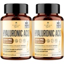19-in-1 hüaluroonhappe kapslid - hülunaarhape 1200 mg, kollageenpeptiidid, C-vitamiin, fütotseramiidid - nahale, silmadele, seedetraktile, luude toetamisele (2 pakendit)