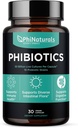 PhiNaturals High Potency Probiootikumid 10 tüve 30 miljardit CFUd [30 vegankapslit] naistele ja meestele Seedekulgla Tervis - Lactobacillus Acidophilus Salivarius Rhamnosus Bifidobacterium Probioticos