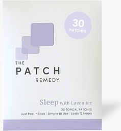 Patch Remedy Sleep koos lavendli plaastriga | Valerian, Passionflower, Humal, Magneesiumglütsinaat, Lavendel | 30 Patches