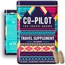 Reisi vitamiinilisa lennule ja igapäevasele, Jet Lag, energia, immuunsus, seedimise toetamine, rahulikkuse edendamine Ashwagandha, Rhodiola, Chia & D3 jaoks parema une ja meeleolu jaoks | Vegan, 60 krahv