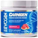 Evogen Karnigen - Premium Karnitiin Pulber | Toetab rasva ainevahetust ja soodustab taastumist | Stimulant-Free L Karnitiin Maatriks atsetüül L-karnitiiniga | Arbuus | 50 Servingut