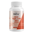 Heivy Roosa Himaalaja soola tabletid 1000mg - naatriumkloriid 988mg, mitte-GMO, mineraal-rikas elektrolüütide tasakaal ja hüdraatumine, 365 soola tabletid-ektrolüütide lisand