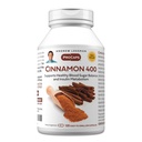 ANDREW LESSMAN Cinnamon 400mg - 120 kapslit - kõrge tugevusega, standardiseeritud ekstrakt. Ei mingeid lisaaineid. Väikesed kergesti neelatavad kapslid