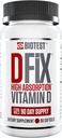 Biotest D Fix - 5000 IU suure imendumisega D3-vitamiin, 90 Servings - 90 Softgels