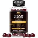 TÕHUS NUTRA Shilajit Gummies 1000mg | Puhas Shilajit vaik energia, aju ja immuunsuse jaoks | Meeste ja naiste toidulisand | Suhkruvaba, vegan, gluteenivaba | Looduslik marjamaitse, valmistatud USAs (90ct)