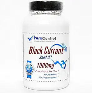 Musta sõstra seemneõli 1000mg 180 kapslit PureControl Supplements