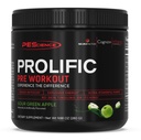 PEScience Prolific Energy Pre Workout – L Citrulline lämmastikoksiidile, Rhodiolale ja CDP koliin Nootropic for Focus – Preworkout for Men & Women – 40 Scoops, Sour Green Apple