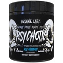 Insane Labz Psychotic Black Edition Mid Stimulant Pre Workout Powder, Energy Focus Pumps, Laaditud Kreatiin Beeta Alanine Tauriini Kütusel AMPiberry, 35 Servings (Blue Vaarika)