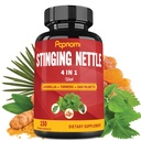 Stinging Nettle ekstrakt kapslid - 4in1 koos Boswellia, Turmeric & Saw Palmetto - 150 loeb 5 kuud - toetab ühine, keha juhtimine, nahk, juuksed ja immuunsus