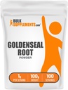 BulkSupplements.com Goldenseal Powder - Taimne lisand, mis pärineb Goldenseal Juur - Vegan & Gluten Free, 1 g Serving, 100 g (3,5 oz) (pakk 1)