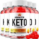 (5 Pack) Ignite Keto ACV Gummies - Advanced Formula Ignite Keto Plus ACV Gummies Apple Siider Äädikas Ignite ACV Dietary Supplement Mehed (300 Gummies)