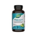 Nature's Way Mega 3/6/9 Omega Blend, toetab tervislikku nahka, liigeseid, südame-veresoonkonna funktsiooni *, kala, lina, kurgiõli, 90 laimimaitselist pehmet (pakendamine võib varieeruda)