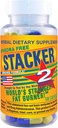 Stacker 2 Fat Burner Capsules, Ephedra Free, 100-Count Bottle