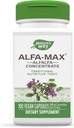 Nature's Way Alfa-Max - Alfalfa Supplement - Alfalfa Leaf, Stem & Flower - Gluten Free & Vegan - 100 Capsules