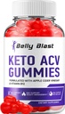 Belly Blast Keto ACV Gummies - Advanced Formula Belly Blast Keto Plus ACV Gummies Apple Cider Äädikas, Kaalujuhtimine, BellyBlast ACV Dietary Supplement Reviews Mehed Naised (60 Gummies)