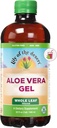 Lily of The Desert Aloe Vera Gel, säilitusainevaba - terve lehe filtreeritud paksem järjekindlus Aloe Vera jook looduslike vitamiinidega, seedetrakti ensüümid soolestiku tervisele, heaolule, hõõguv nahk, 32 Fl Oz