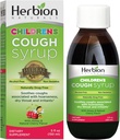 Herbion Naturals Cough Syrup lastele 5fl Hea maitse täiendus loodusliku mee ja maitsega aitab leevendada köha soodustab tervislikku kopsufunktsiooni immuunsust lastele 13 ja vanemad., Green, Cherry, 5 Fl Oz