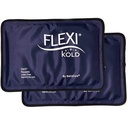 2 FlexiKold Gel Ice Packs - Jääpakendid vigastuste taaskasutatavad, seljavalu leevendamine, põlve jääpakend, pärast operatsiooni, jääpakend põlvele - 6303-COLD-2PK poolt NatraCure - Medium - 2PK