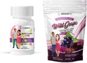 BariatricPal Duodenal Switch Complete 30-Day Supply Vitamin Pack (rauavaba kapsel Kaltsiumtsitraat Pehmed Chews probiootikumid - Wild Viinamarjad)