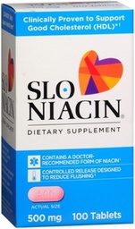Slo- Niatsiin 500 mg tabletid 200 tabletti