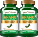 Orgaanilised vitamiinid Anamu 1250mg 100% orgaaniliselt kasvatatud 240 kapslit kokku Petiveria Allicea Vitaminean