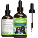 Lemmikloomade heaolu Mugav kuld koertele - toetab koerte füüsilist mugavust, tervislikku ringlust, Corydalis't, kurkumit - veterinaararsti poolt formuleeritud taimset lisandit 4 oz (118 ml)