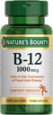 Nature's Bounty Vitamin B12 1000 mcg Supplements, Supports Energy Metabolism, 200 Ct